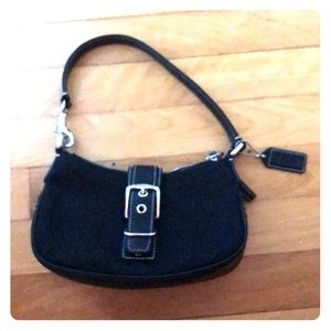 Black coach purse